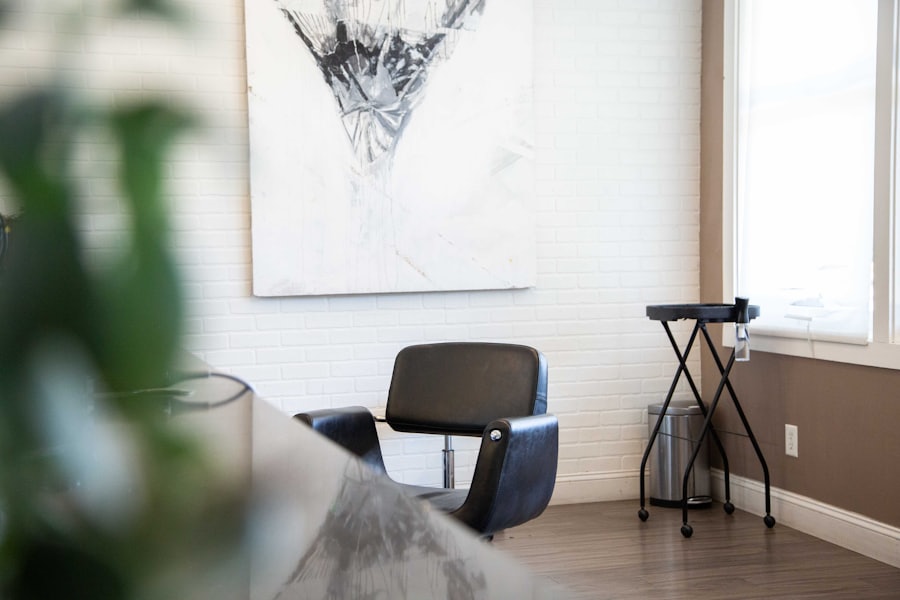 Modern beauty salon interior