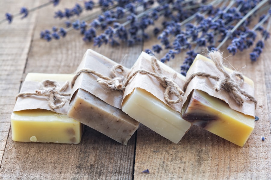 Wrapped soap bars
